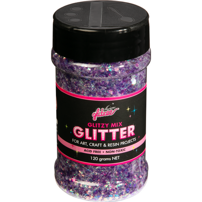 Dark Slate Gray Illusions Glitzy Mix Specialty Glitter-Sugar Opal (113g) Glitter