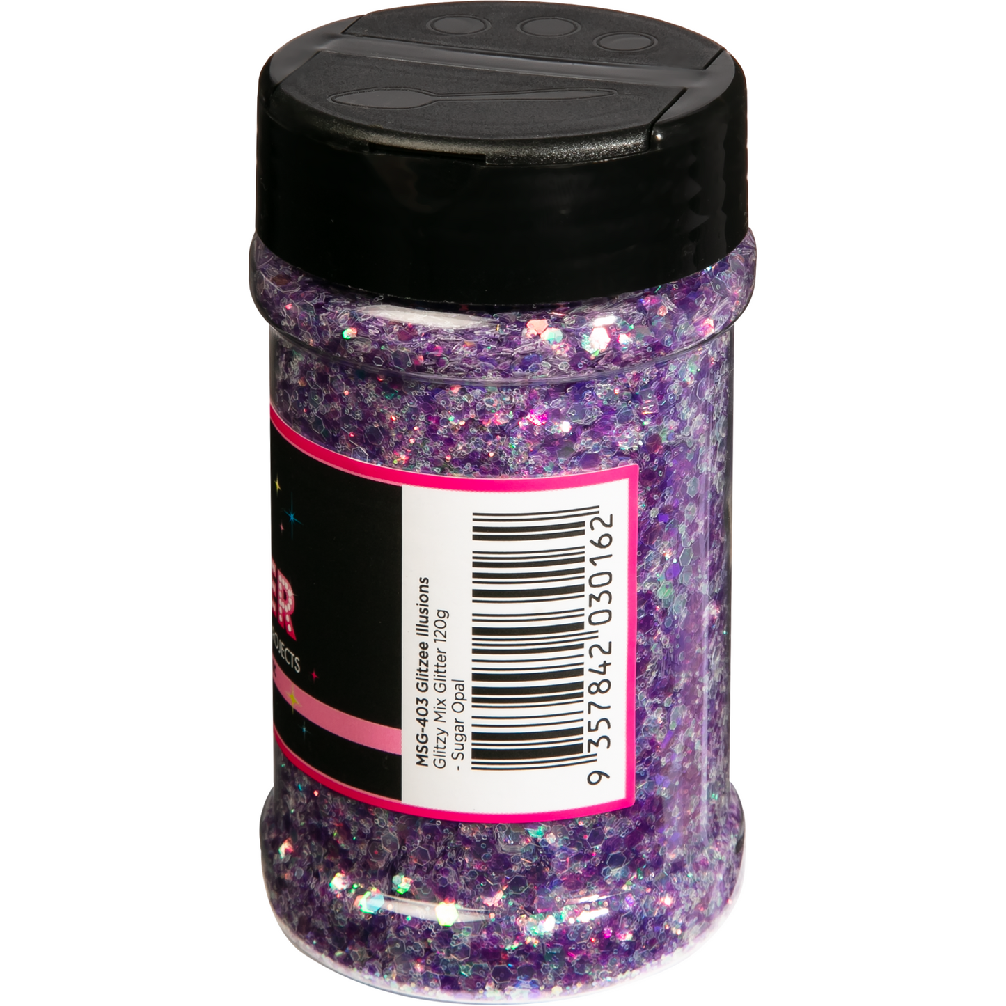 Dark Slate Gray Illusions Glitzy Mix Specialty Glitter-Sugar Opal (113g) Glitter