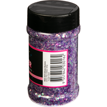 Dark Slate Gray Illusions Glitzy Mix Specialty Glitter-Sugar Opal (113g) Glitter