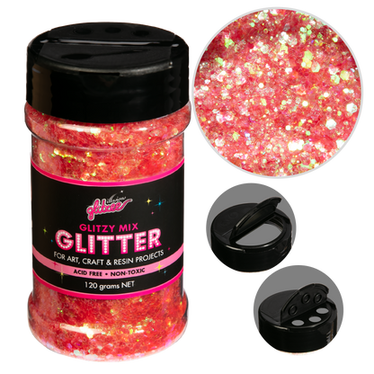 Black Illusions Glitzy Mix Specialty Glitter-Blush (113g) Glitter