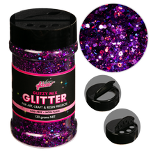 Black Illusions Glitzy Mix Specialty Glitter-Grape (113g) Glitter