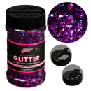 Black Illusions Glitzy Mix Specialty Glitter-Grape (113g) Glitter