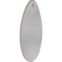 Gray Art Star Easter Hanging Clear Acrylic Egg Blank 5.3x8cm (2 Pack) Easter