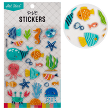 Gray Art Star PVC Stickers Under the Sea (21 Stickers) Paper Craft
