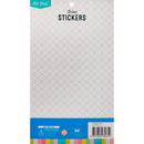 Light Gray Art Star 3D Bubble Stickers Space Adventures (24 Stickers) Paper Craft