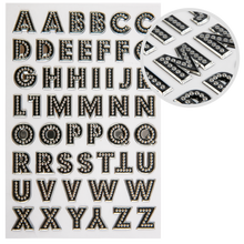 Dark Slate Gray The Paper Mill Up in Lights Alphabet Stickers 250x144mm Paper Craft