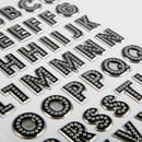 Dark Slate Gray The Paper Mill Up in Lights Alphabet Stickers 250x144mm Paper Craft
