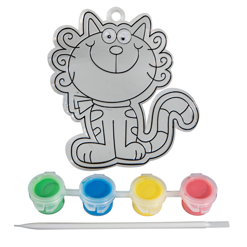 Gray Art Star Suncatcher Kit Assorted-Cat Kids Activities