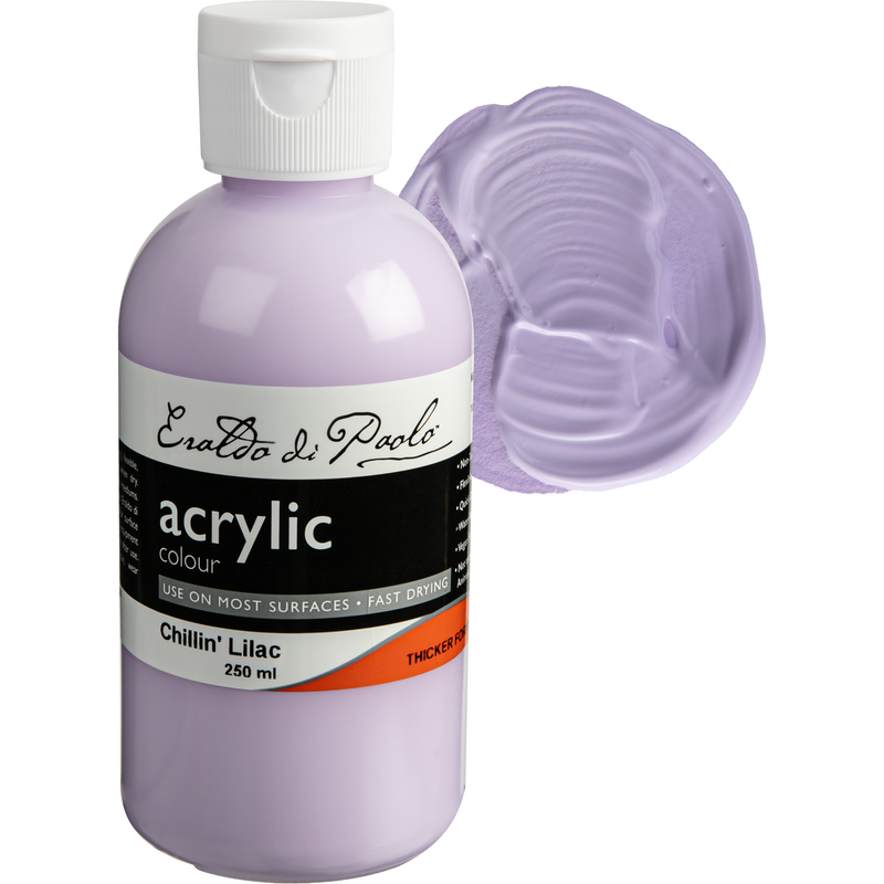 Gray Eraldo Di Paolo Acrylic Paint Chillin' Lilac  250ml Acrylic Paints