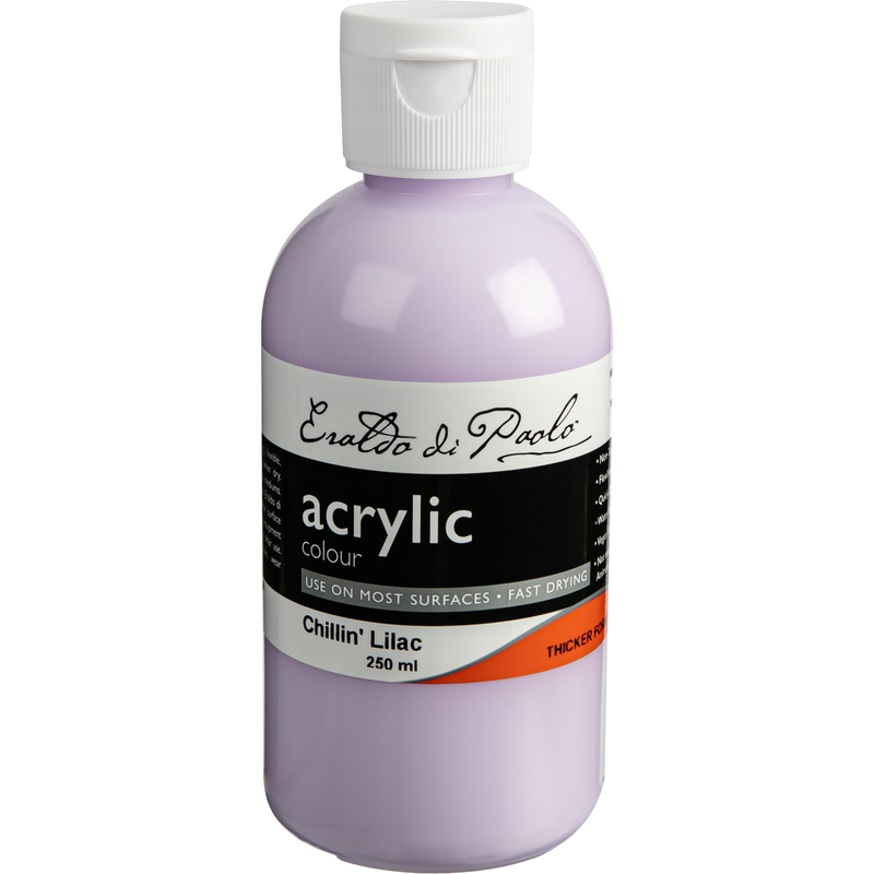 Gray Eraldo Di Paolo Acrylic Paint Chillin' Lilac  250ml Acrylic Paints