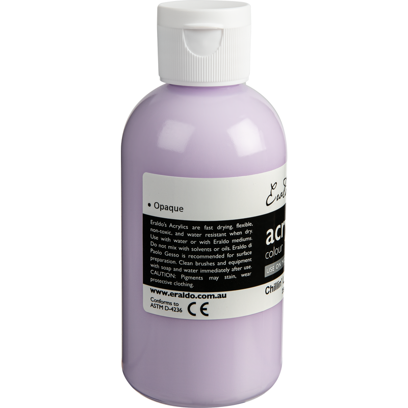 Gray Eraldo Di Paolo Acrylic Paint Chillin' Lilac  250ml Acrylic Paints