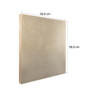 Dark Gray The Art Studio Wooden Panel 30"x30" (76x76x4cm) Canvas and Painting Surfaces