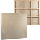 Tan The Art Studio Wooden Panel 30"x30" (76x76x4cm) Canvas and Painting Surfaces