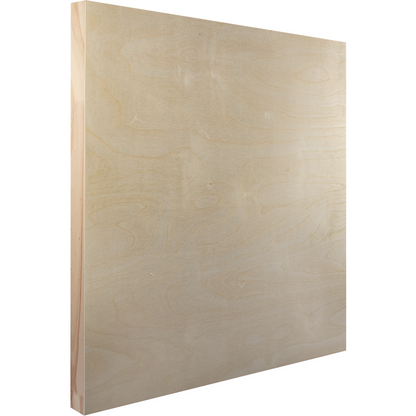 Dark Gray The Art Studio Wooden Panel 30"x30" (76x76x4cm) Canvas and Painting Surfaces