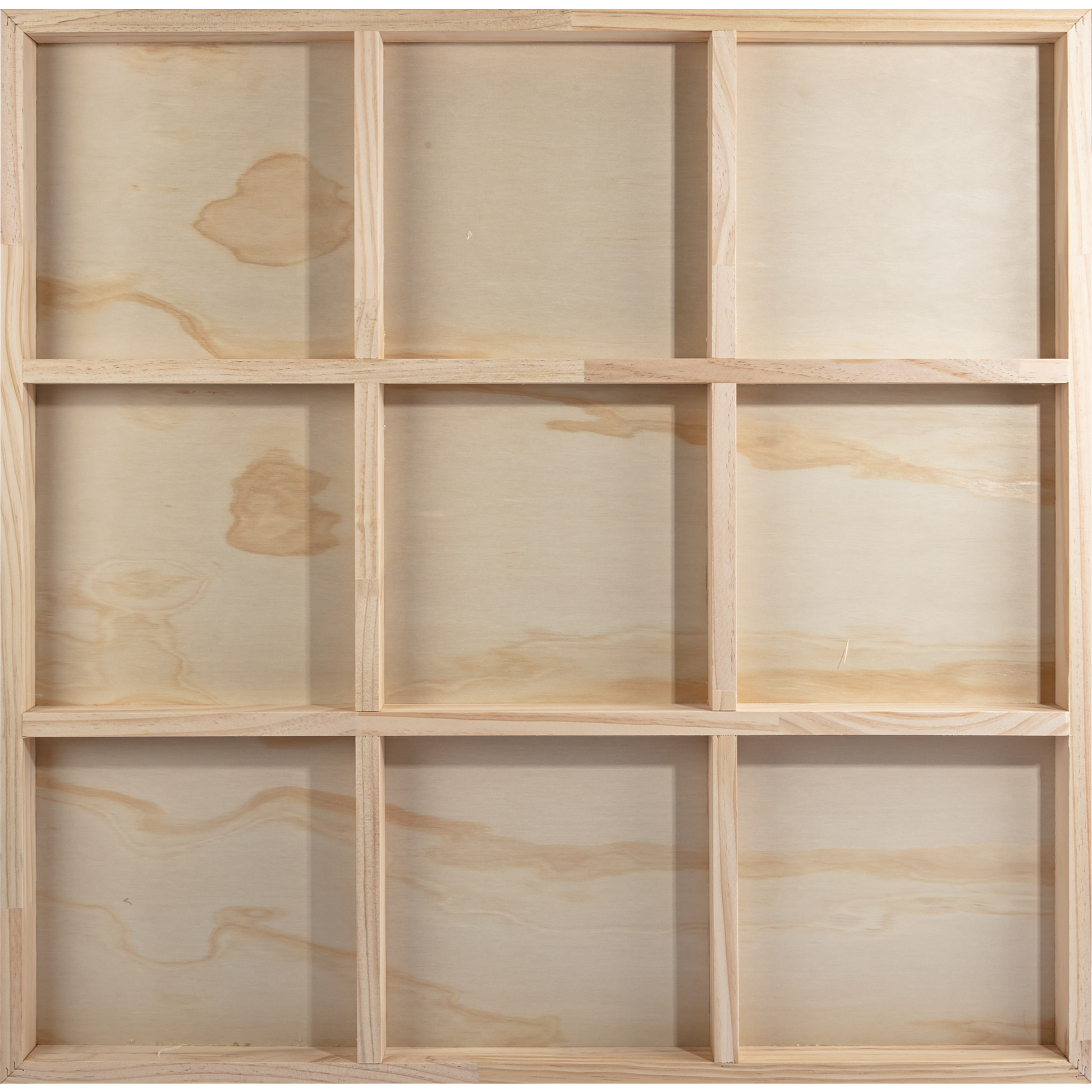 Tan The Art Studio Wooden Panel 30"x30" (76x76x4cm) Canvas and Painting Surfaces