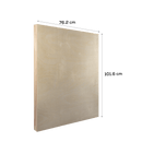 Tan The Art Studio Wooden Panel 30"x40" (76x101x4cm ) Wooden Painting Boards