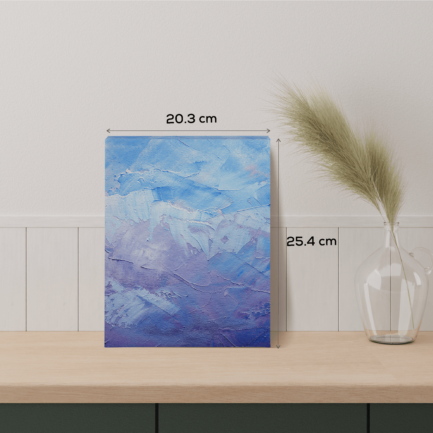 Gray The Art Studio Thin Bar Canvas 8"x10"  Carton of 10 Thin Bar Stretched Canvas
