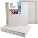 Light Gray The Art Studio Thin Bar Canvas 16"X20" (40X50cm) Carton of 10 Thin Bar Stretched Canvas