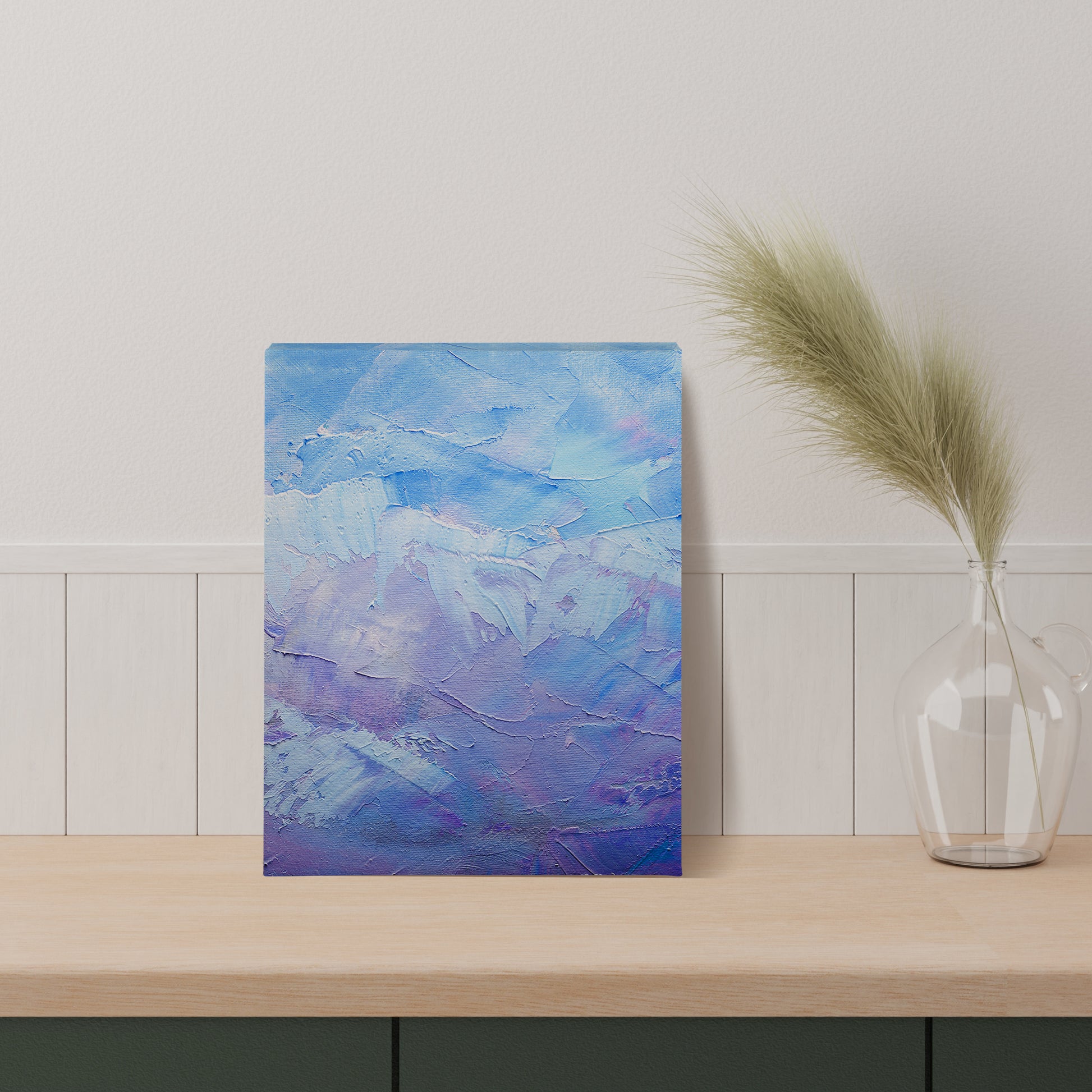 Gray The Art Studio Thin Bar Canvas 8"x10"  Pack of 2 Thin Bar Stretched Canvas