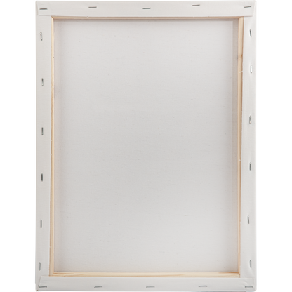 Light Gray The Art Studio Thin Bar Canvas 12"x16" (30x40cm) Pack of 2 Thin Bar Stretched Canvas