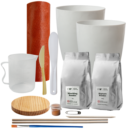 Gray Urban Crafter 3D Hand Casting Kit Resin