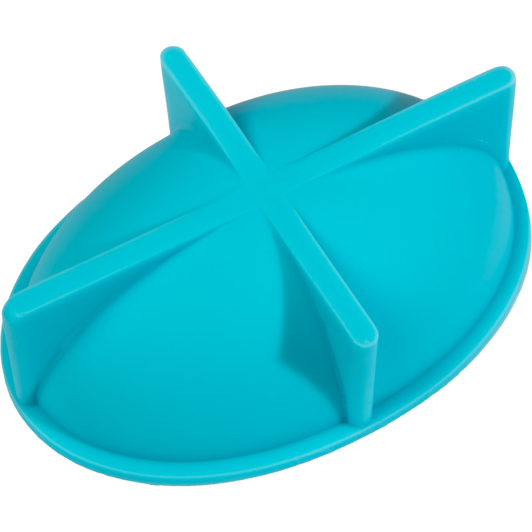 Dark Turquoise Urban Crafter Easter Half Dimensional Egg Silicone Mould 6.8x4.9x2.1cm Resin Moulds