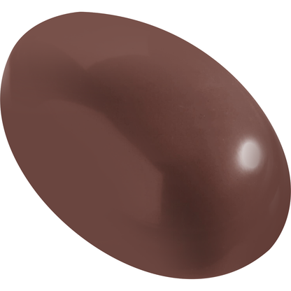 Dark Olive Green Urban Crafter Easter Half Dimensional Egg Silicone Mould 6.8x4.9x2.1cm Resin Moulds