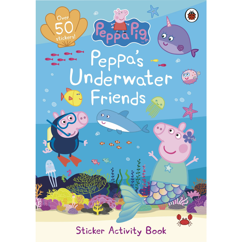 Cornflower Blue Peppa Pig: Peppa's Underwater Friends

Sticker Activity Book Kids Drawing Supplies