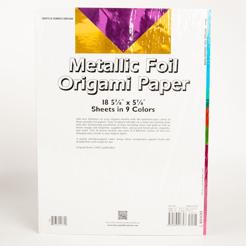 Goldenrod Origami Paper 15cmX15cm 18/Pkg - Metallic Origami