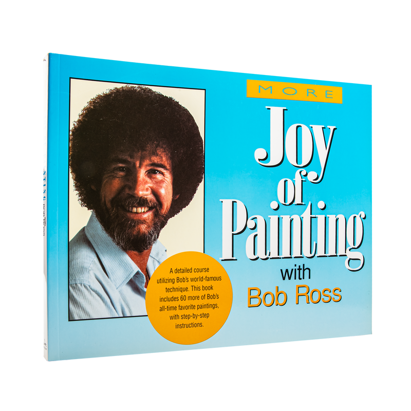 Snow Bob Ross Book - More Joy of Painting with Bob Ross Art Instructional Books