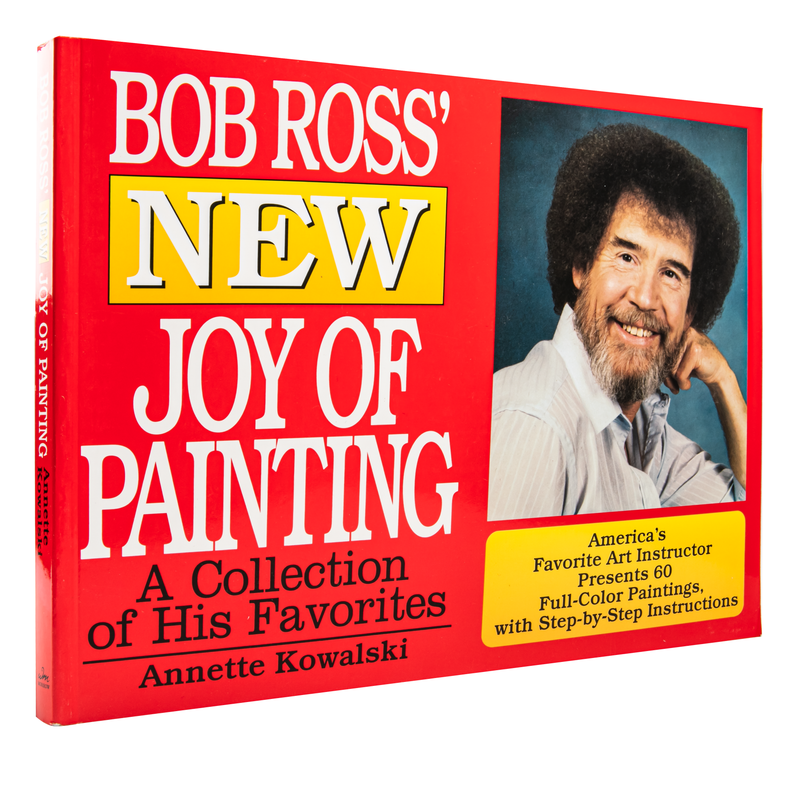 Dark Slate Gray Bob Ross' New Joy of Painting - A Collection of His Favourites Art Instructional Books