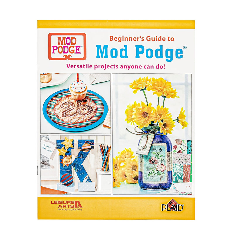 White Smoke Leisure Arts - Beginner's Guide to Mod Podge Craft Painting Tools and Accessories