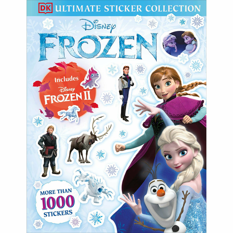 Dark Slate Blue Disney Frozen Ultimate Sticker Collection Kids Drawing Supplies