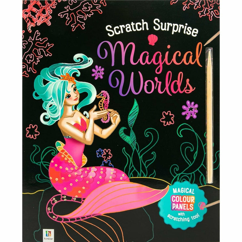 Black My Magical Scratch Surprise Book Kids Activity Books