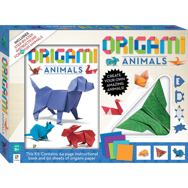 Light Gray Origami Animals Kit Kids Activities