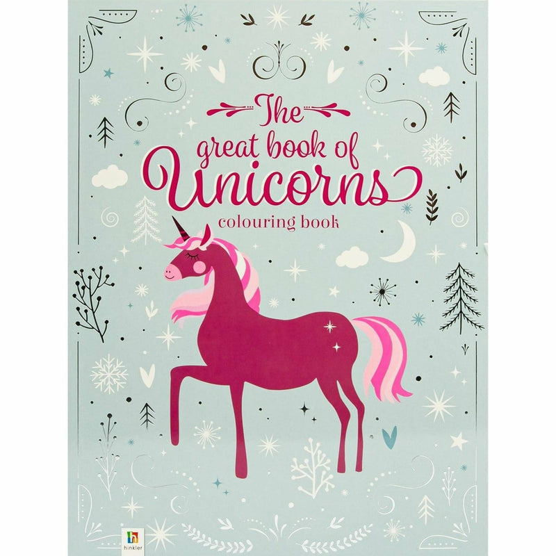 Light Gray Krafters Korner Great Book Of Unicorns Col Book Kids Activity Books