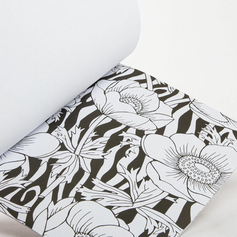 Lavender Krafters Korner Zen Colour With Pencils Superflora Colouring In Books