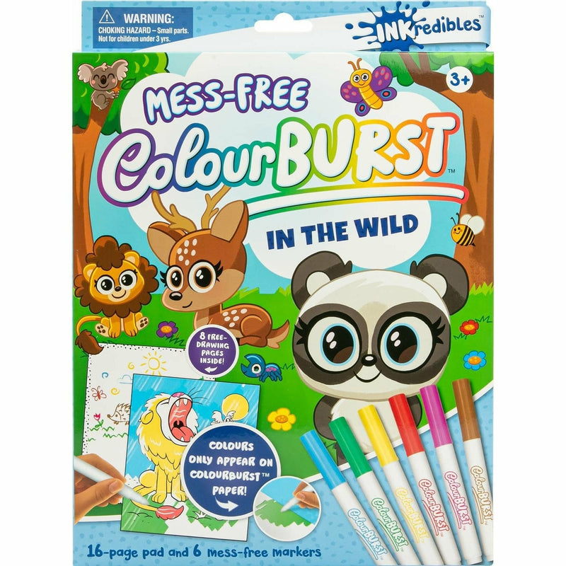 Sea Green Krafters Korner Inkredibles In The Wild Kids Activity Books