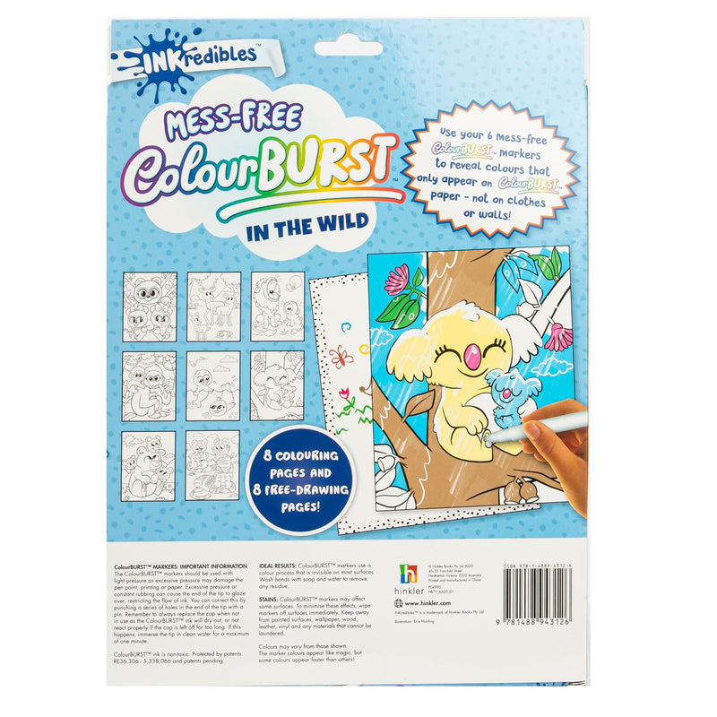 Beige Krafters Korner Inkredibles In The Wild Kids Activity Books