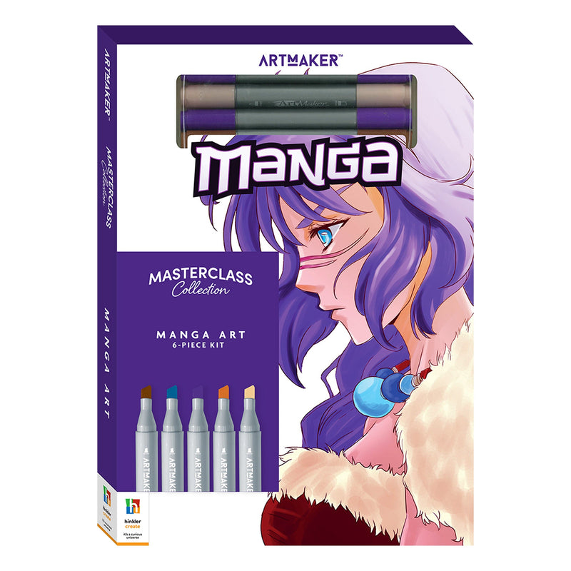 Pink Art Maker Masterclass Collection: Manga Art Sets