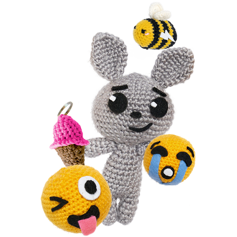 Dark Gray OMC! Get Hooked! Crochet Kit Kids Activities