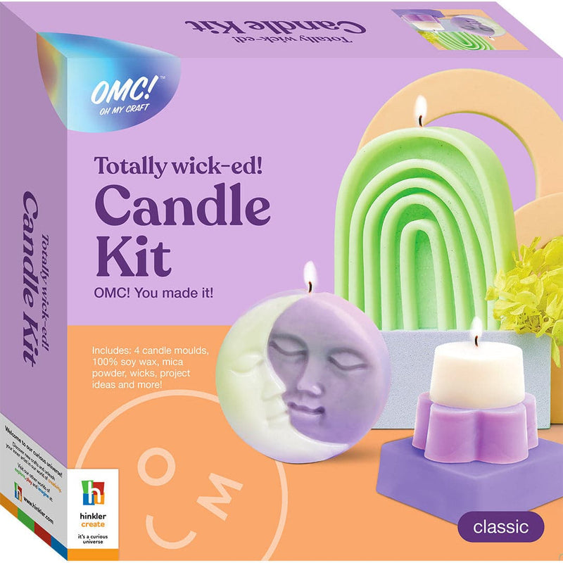Gray OMC! Totally Wick-ed! Candle Kit Kids Activities