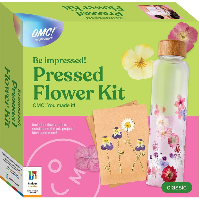 Tan OMC! Be Impressed Pressed Flower Kit Kids Activities