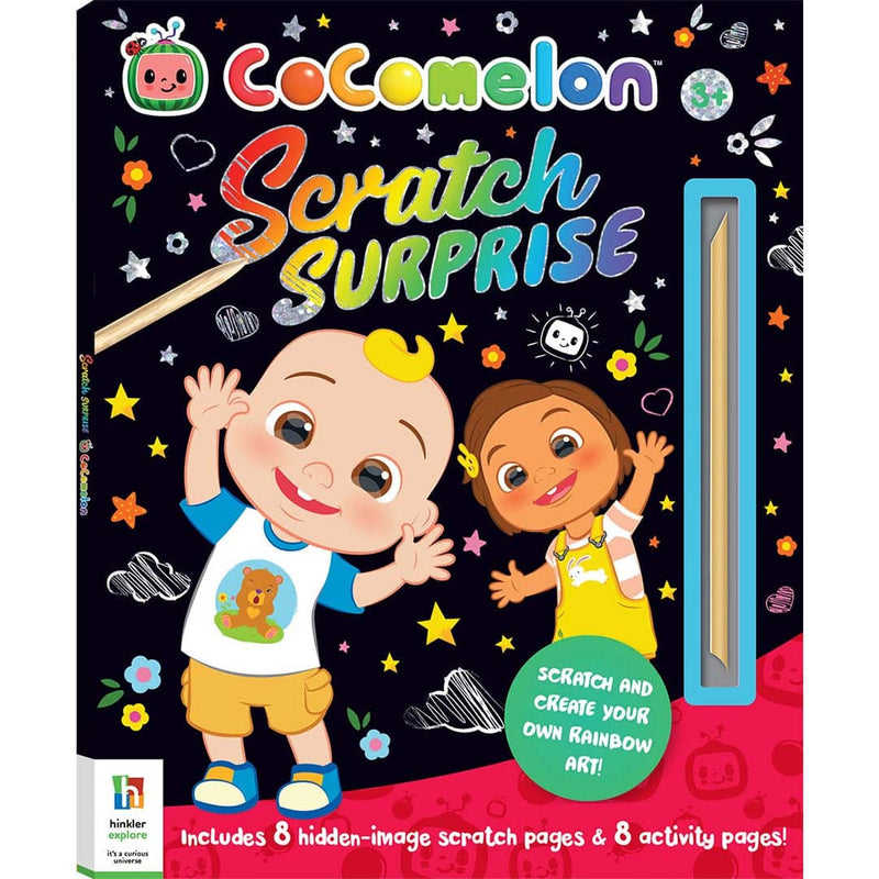 Black Scratch Surprise CoComelon Kids Activities