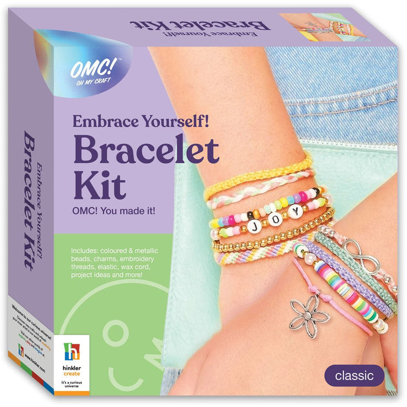 Gray OMC! Embrace Yourself Bracelet Kit Kids Activities