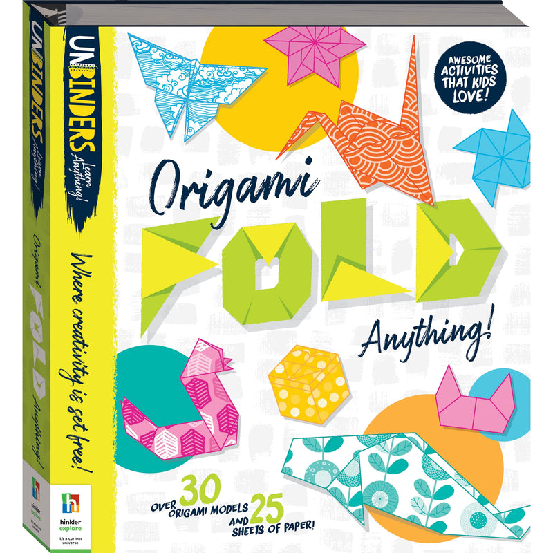 Dark Cyan Unbinders Origami: Fold Anything! Kids Activities