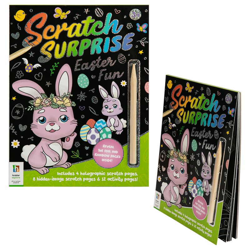 Tan Easter Scratch Surprise Easter Fun Easter