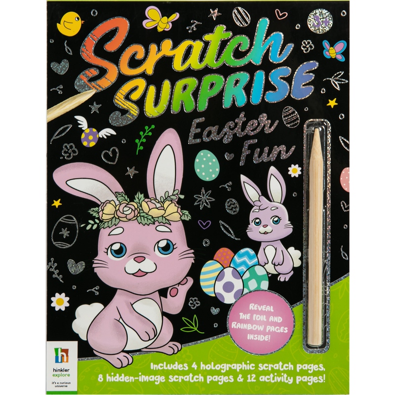 Black Easter Scratch Surprise Easter Fun Easter