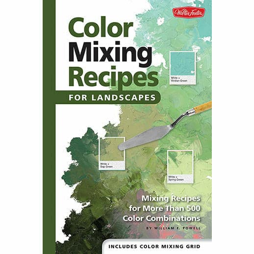 Dark Sea Green Color Mixing Recipes for Landscapes Books