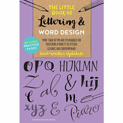 Dark Gray Lettering & Word Design (The Little Book of) Books